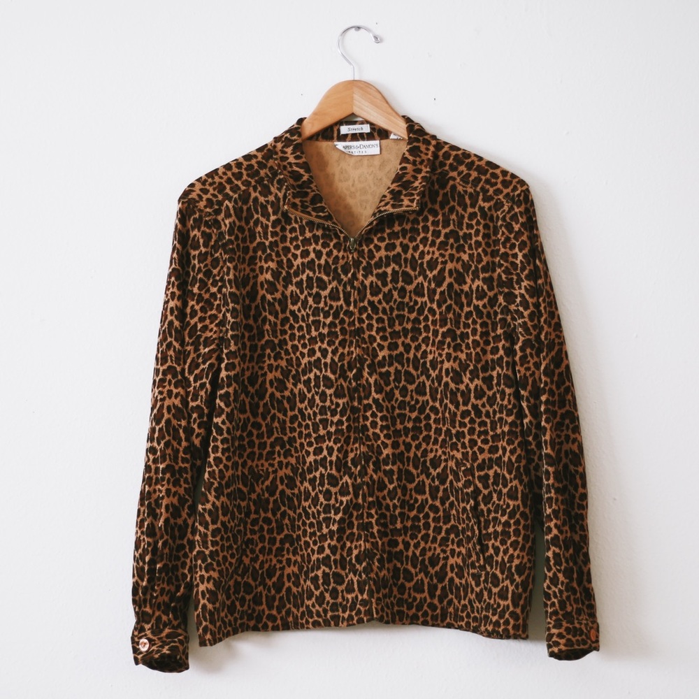 VINTAGE LEOPARD JACKET